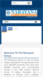 Mobile Screenshot of narayanagroup.com